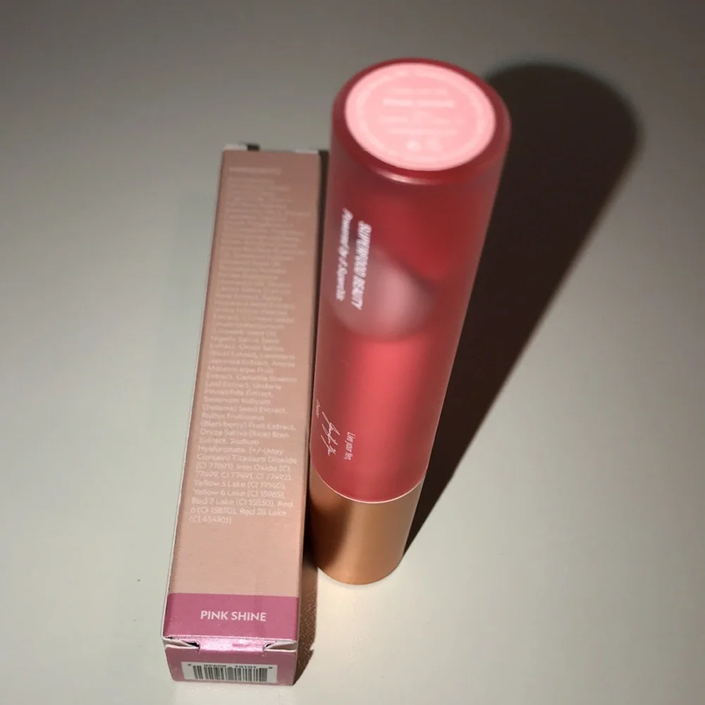 Yensa luxe lip oil luxe lip nourishing 8 super oils in pink shine NEW